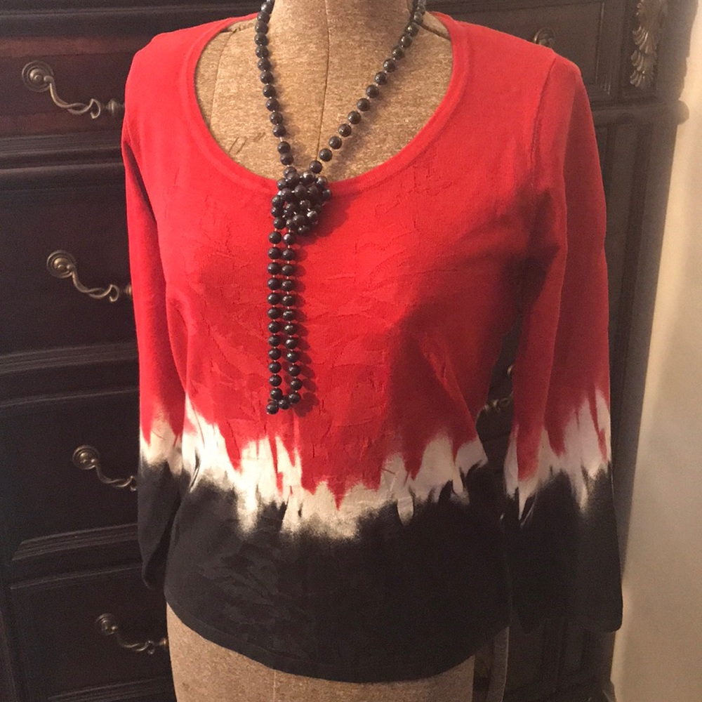Jones New York lovely long elegant top